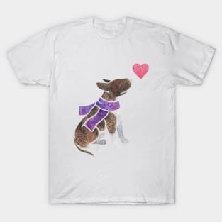 Watercolour Bull Terrier T-Shirt